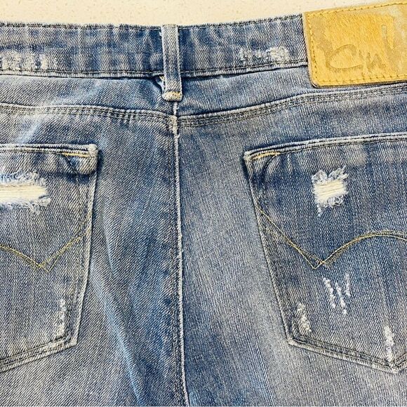 Cult of Individuality Bohemi Bootcut Distressed Jeans 30x30 EUC Stretch - Picture 7 of 12